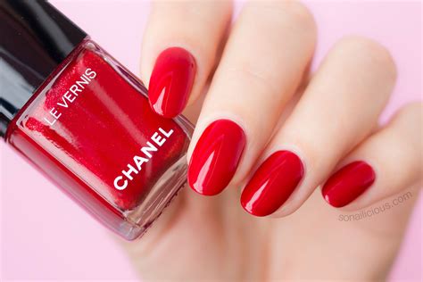 red chanel|chanel red nail polish.